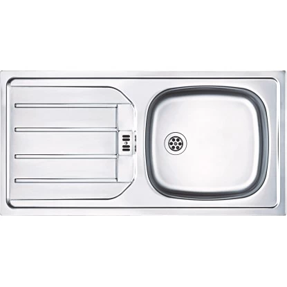 Eurodomo Einbauspüle Luna 86 Cm Edelstahl 2 Eurodomo Einbauspüle Luna 86 Cm Edelstahl