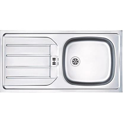 Eurodomo Einbauspüle Luna 86 Cm Edelstahl Glatt 3 Eurodomo Einbauspüle Luna 86 Cm Edelstahl Glatt