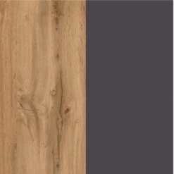 Held Möbel Küchenunterschrank Turin 60 Cm Mit Auszügen Wotaneiche/Graphit -Moderne Küche Verkauf 189404 11016600 CU 08