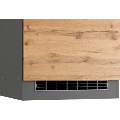 Held Möbel Kühlschrankumbauschrank Turin 60 Cm Wotaneiche/Graphit 8 Held Möbel Kühlschrankumbauschrank Turin 60 Cm Wotaneiche/Graphit – Bild 6