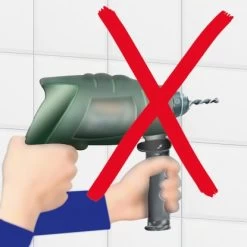 Wenko Wandhaken Turbo-Loc Adapter Uno Chrom 2er-Pack -Moderne Küche Verkauf 38197424 sb ambiente de 03