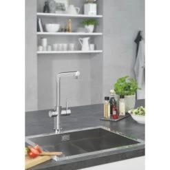 Grohe Einhand-Spültischbatterie Und Boiler Red Duo Size-L Chrom 17 Grohe Einhand-Spültischbatterie Und Boiler Red Duo Size-L Chrom -Moderne Küche Verkauf 4005176413964 4520 6