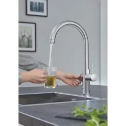 Grohe Küchenarmatur Und Boiler Red Duo Größe-L Chrom -Moderne Küche Verkauf 4005176989209 4520 7