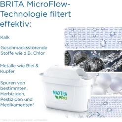 Brita Wasserfilter-Kanne Marella 2,4 L Blau Inkl. Maxtra Pro All-in-1 Kartusche -Moderne Küche Verkauf 4006387125233 2981 AI 04