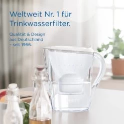 Brita Wasserfilter-Kanne Marella 2,4 L Blau Inkl. Maxtra Pro All-in-1 Kartusche -Moderne Küche Verkauf 4006387125233 2981 AI 07