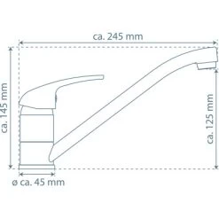 Küchenarmatur Athos Plus Chrom 9 Küchenarmatur Athos Plus Chrom -Moderne Küche Verkauf 4008431415000 2759 99