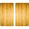 Wenko Herdabdeckplatten Universal Holz-Optik 2er Set Braun -Moderne Küche Verkauf 4008838228302 1068 01