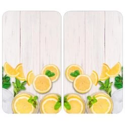 Moderne Küche Verkauf 32 Wenko Herdabdeckplatten Universal Zitronen 2er Set Mehrfarbig