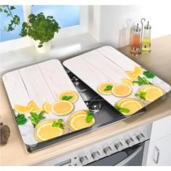Wenko Herdabdeckplatten Universal Zitronen 2er Set Mehrfarbig -Moderne Küche Verkauf 4008838230701 1068 03