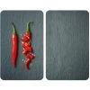 Wenko Herdabdeckplatten Universal Cayenne 2er Set Mehrfarbig -Moderne Küche Verkauf 4008838249147 1068 01
