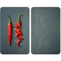 Wenko Herdabdeckplatten Universal Cayenne 2er Set Mehrfarbig