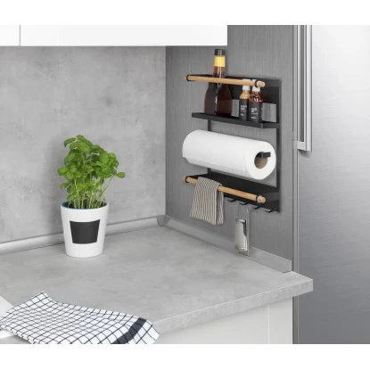 Wenko Küchenregal Magna Schwarz 10 Wenko Küchenregal Magna Schwarz – Bild 8