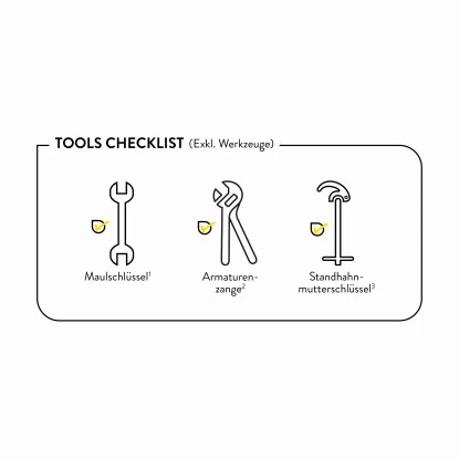 Baliv Küchenarmatur KI-1821 Chrom-Grau 5 Baliv Küchenarmatur KI-1821 Chrom-Grau – Bild 3