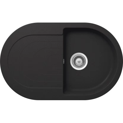 Respekta By Schock Granit-Einbauspüle Phoenix 79 Cm X 50 Cm Schwarz 3 Respekta By Schock Granit-Einbauspüle Phoenix 79 Cm X 50 Cm Schwarz