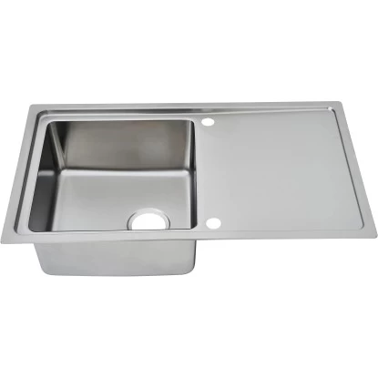 Respekta Einbauspüle Chicago 86 Cm X 50 Cm Edelstahl 4 Respekta Einbauspüle Chicago 86 Cm X 50 Cm Edelstahl – Bild 2