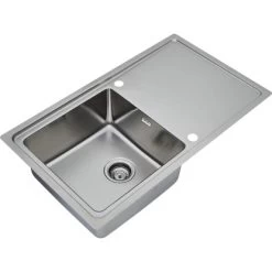 Respekta Einbauspüle Chicago 86 Cm X 50 Cm Edelstahl 25 Respekta Einbauspüle Chicago 86 Cm X 50 Cm Edelstahl -Moderne Küche Verkauf 45546 4384 CHICAGO86X50 04