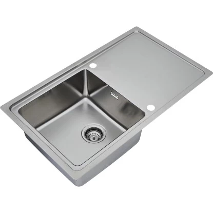 Respekta Einbauspüle Chicago 86 Cm X 50 Cm Edelstahl 6 Respekta Einbauspüle Chicago 86 Cm X 50 Cm Edelstahl – Bild 4