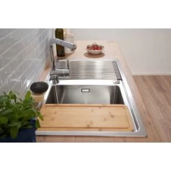 Respekta Einbauspüle Chicago 86 Cm X 50 Cm Edelstahl 35 Respekta Einbauspüle Chicago 86 Cm X 50 Cm Edelstahl -Moderne Küche Verkauf 45546 4384 CHICAGO86X50 14