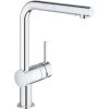 Grohe Einhand-Spültischbatterie Minta Chrom Herausziehbarer SpülDusch -Moderne Küche Verkauf 518818 4520 30274000