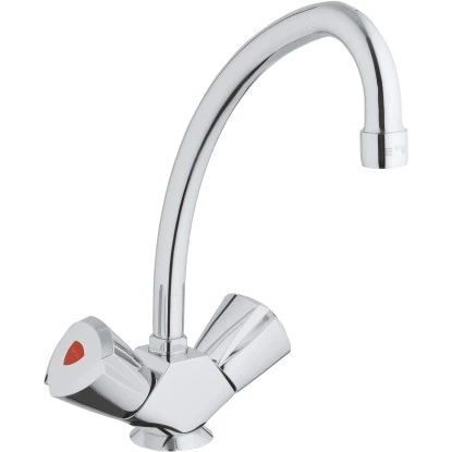 Grohe QuickFix Spültisch-Einlochbatterie Costa Trend Chrom 3 Grohe QuickFix Spültisch-Einlochbatterie Costa Trend Chrom