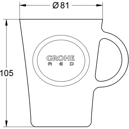 Grohe Teegläser Red 4 Stück 5 Grohe Teegläser Red 4 Stück – Bild 3
