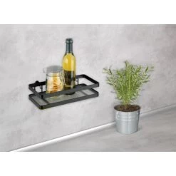 Wenko Universalregal Gala 6 Cm X 25 Cm X 12 Cm Schwarz -Moderne Küche Verkauf 534980 1068 04