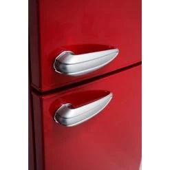 Respekta Kühl-Gefrierkombination KS144 Vintage VC Rot 21 Respekta Kühl-Gefrierkombination KS144 Vintage VC Rot -Moderne Küche Verkauf 5719588 4384 02