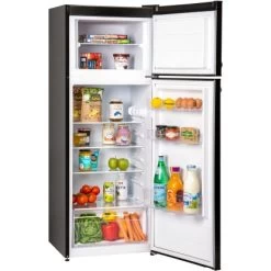 Respekta Kühl-Gefrierkombination KS144 Vintage VC Schwarz -Moderne Küche Verkauf 572003 4384 KS144VSA 04