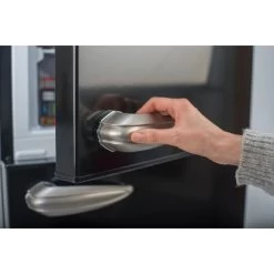 Respekta Kühl-Gefrierkombination KS144 Vintage VC Schwarz -Moderne Küche Verkauf 572003 4384 KS144VSA 07