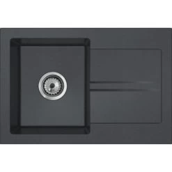 Einbauspüle Granitverbundwerkstoff Graphit