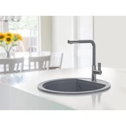 Miló Einbauspüle Granitverbundstoff Olli 51 Grau -Moderne Küche Verkauf 5903140018353 30