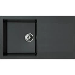 Miló Einbauspüle Granitverbundstoff Palladio 86 Graphit