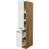 Flex-Well Exclusiv Apotheker-Hochschrank Vintea 30cm Magnolie Matt-Lancelot Oak -Moderne Küche Verkauf 756416 4051 AHS30Vintea K