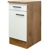 Flex-Well Exclusiv Unterschrank Vintea 40 Cm Magnolie Matt - Lancelot Oak -Moderne Küche Verkauf 756431 4051 US40Vintea K