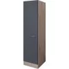 Flex-Well Exclusiv Geschirrschrank Morena 50 Cm Basaltgrau Matt - San Remo Eiche -Moderne Küche Verkauf 756468 4051 ge 50morena