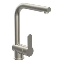 Schütte Spültischarmatur Mit Herausziehbarem Auslauf London Edelstahloptik