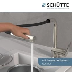 Schütte Spültischarmatur Mit Herausziehbarem Auslauf London Edelstahloptik -Moderne Küche Verkauf 7661846 2759 13