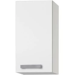 Oberschrank 30 Cm OPTIkult Oslo214 Feinstruktur Weiß