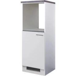 Flex-Well Exclusiv Demi-Geräteumbauschrank Joelina 60 Cm Weiß