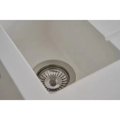 Respekta Einbauspüle Mineralite Houston 100 Cm X 50 Cm Weiß 20 Respekta Einbauspüle Mineralite Houston 100 Cm X 50 Cm Weiß -Moderne Küche Verkauf 793 4384 HOUSTON100X50W 04