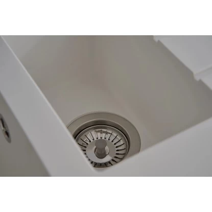 Respekta Einbauspüle Mineralite Houston 100 Cm X 50 Cm Weiß 7 Respekta Einbauspüle Mineralite Houston 100 Cm X 50 Cm Weiß – Bild 5