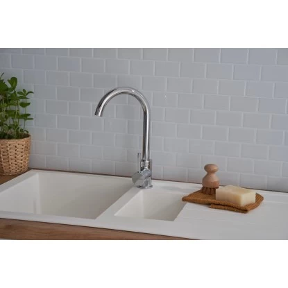 Respekta Einbauspüle Mineralite Houston 100 Cm X 50 Cm Weiß 11 Respekta Einbauspüle Mineralite Houston 100 Cm X 50 Cm Weiß – Bild 9