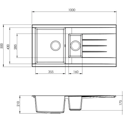 Respekta Einbauspüle Mineralite Houston 100 Cm X 50 Cm Weiß 17 Respekta Einbauspüle Mineralite Houston 100 Cm X 50 Cm Weiß – Bild 15