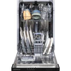 Respekta Einbaugeschirrspüler GSP45VV 45 Cm Schwarz Vollintegriert -Moderne Küche Verkauf 818909 4384 5