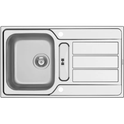 Pyramis Einbauspüle Athena 1 1/4B 1D Edelstahl 3 Pyramis Einbauspüle Athena 1 1/4B 1D Edelstahl