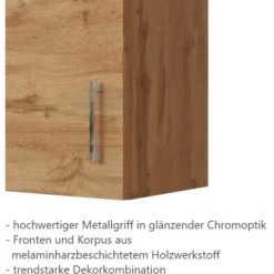 Held Möbel Hängeschrank Sorrento BxHxT 50 X 57 X 34 Cm Wotaneiche-Wotaneiche -Moderne Küche Verkauf 853741 11016600 5