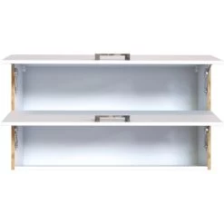 Held Möbel Klapphängeschrank Sorrento BxHxT 100 X 57 X 34 Cm Weiß-Wotaneiche -Moderne Küche Verkauf 853743 11016600 3