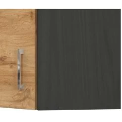 Held Möbel Eckhängeschrank Sorrento BxHxT 60 X 57 X 60 Cm Wotaneiche-Grafit -Moderne Küche Verkauf 853758 11016600 8
