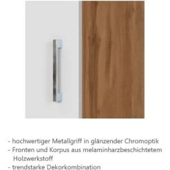 Held Möbel Unterschrank Sorrento 50 X 85 X 60 Cm Tür Schubk. + EL-B. Weiß-Wotan. -Moderne Küche Verkauf 853760 11016600 4