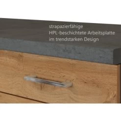 Held Möbel Unterschrank Sorrento 100x85x60 Cm 2 Tür. 2 Schubk. + Boden Wotan. -Moderne Küche Verkauf 853803 11016600 7